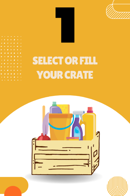 Select or fill your crate