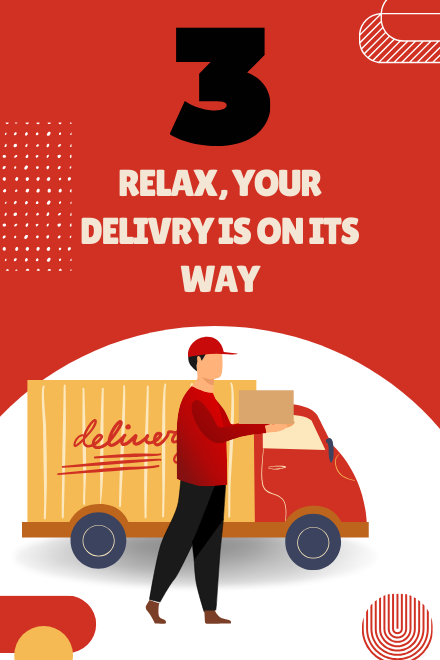 Relax, it's on its way
